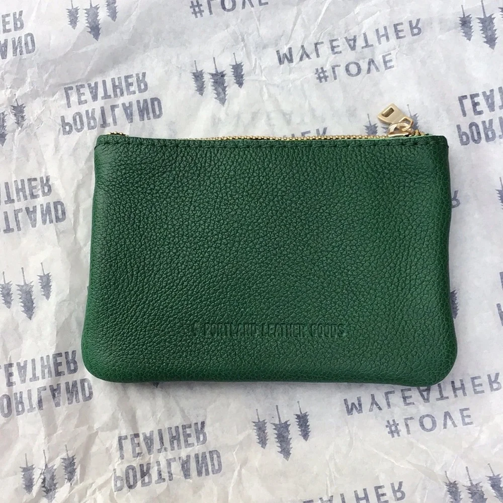 Portland Leather Double Zip Wallet - Picture 5 of 5